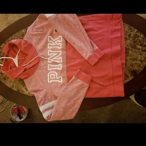 Pink hoodie